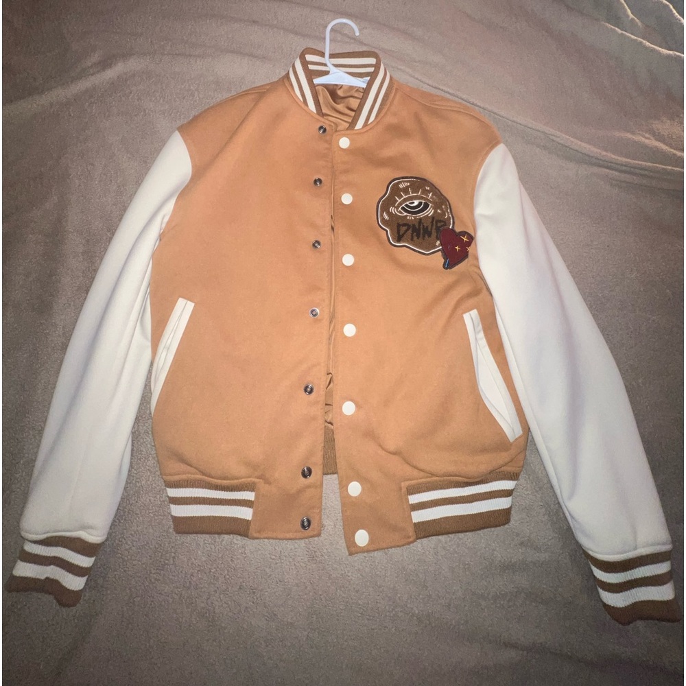 Zara Patch Varsity Bomber Jacket